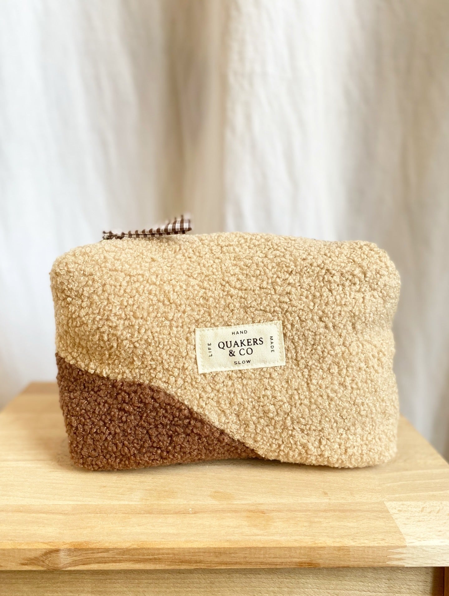 Trousse de toilette rectangulaire à 3 poches