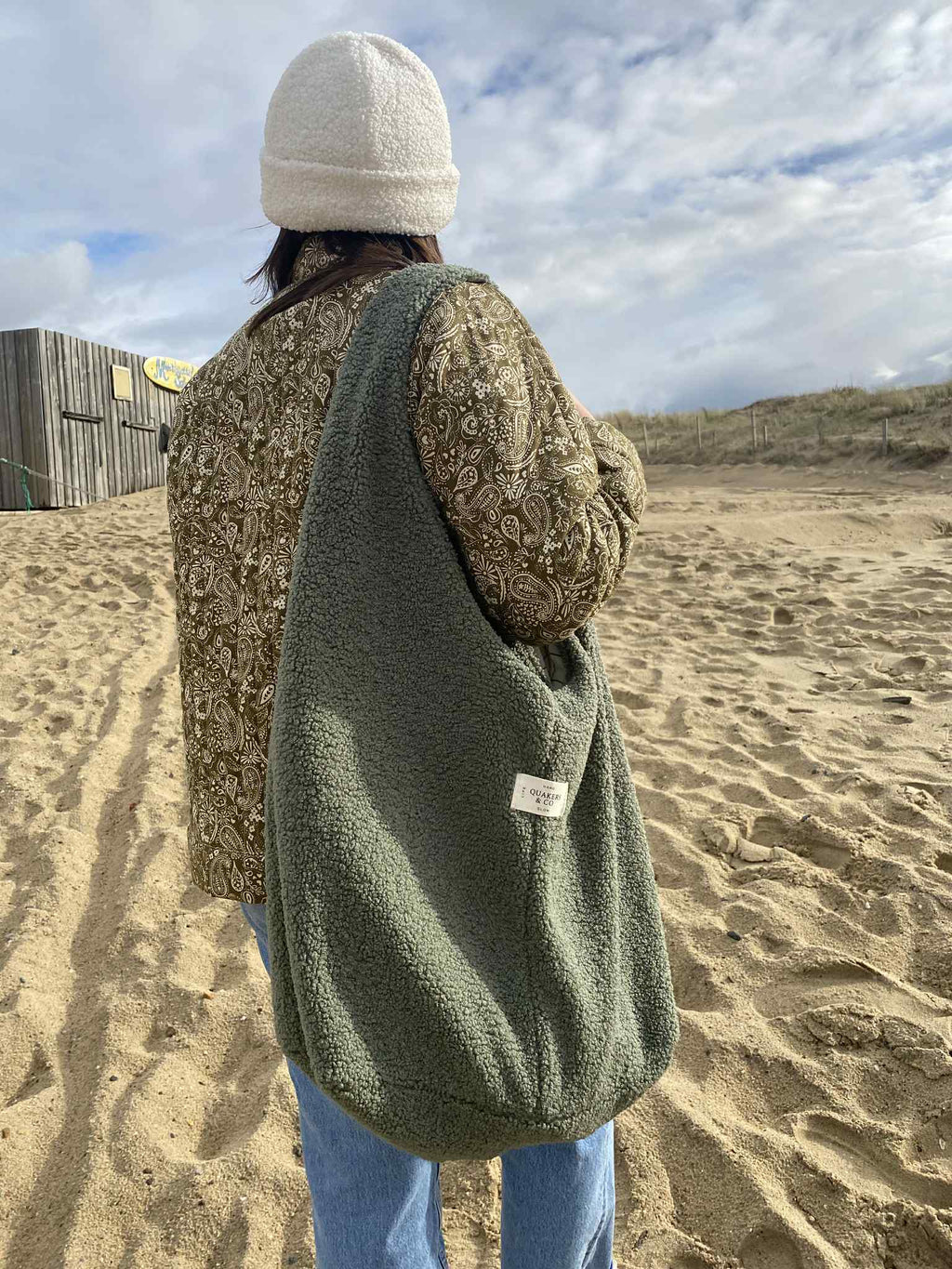 Sac HOBO - kaki - SOLDES