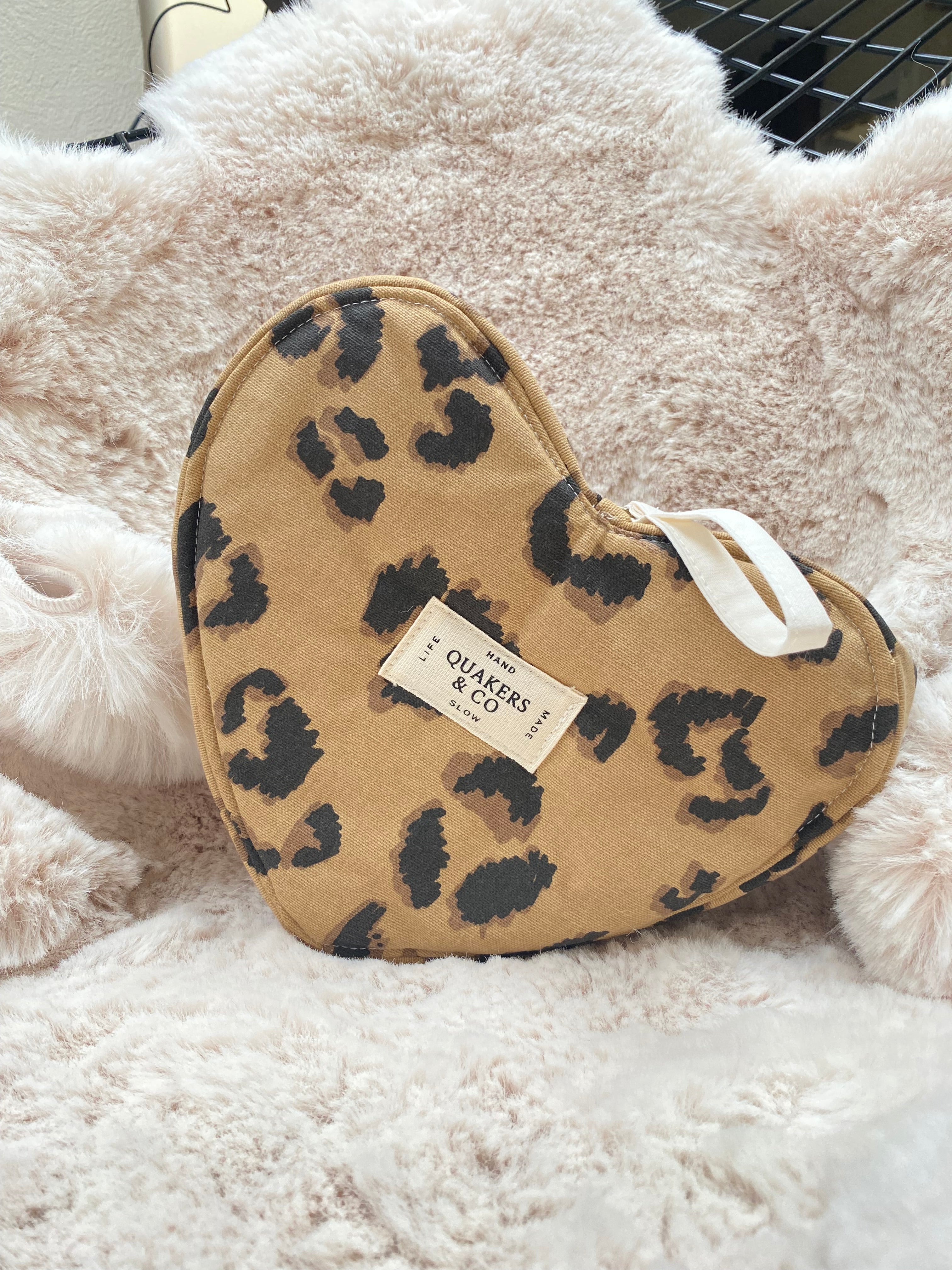 Trousse coeur - Broderie signature artisanale - Léo