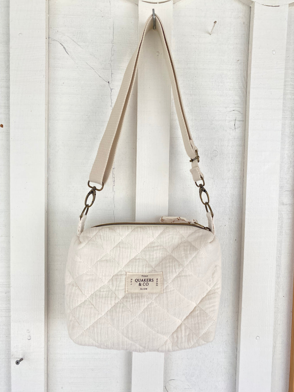 Sac Ariane - matelassé blanc