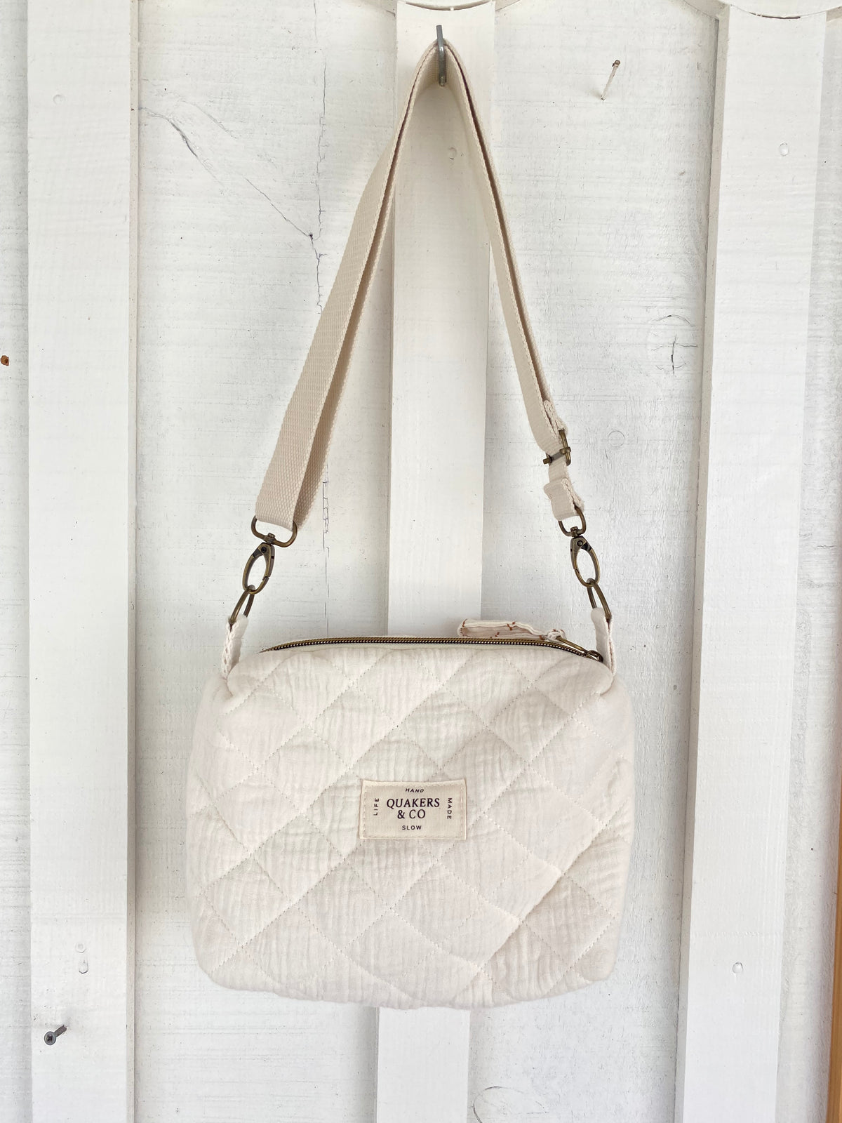 Sac Ariane - matelassé blanc