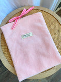 Pochette à livre réversible en éponge de bambou & coton