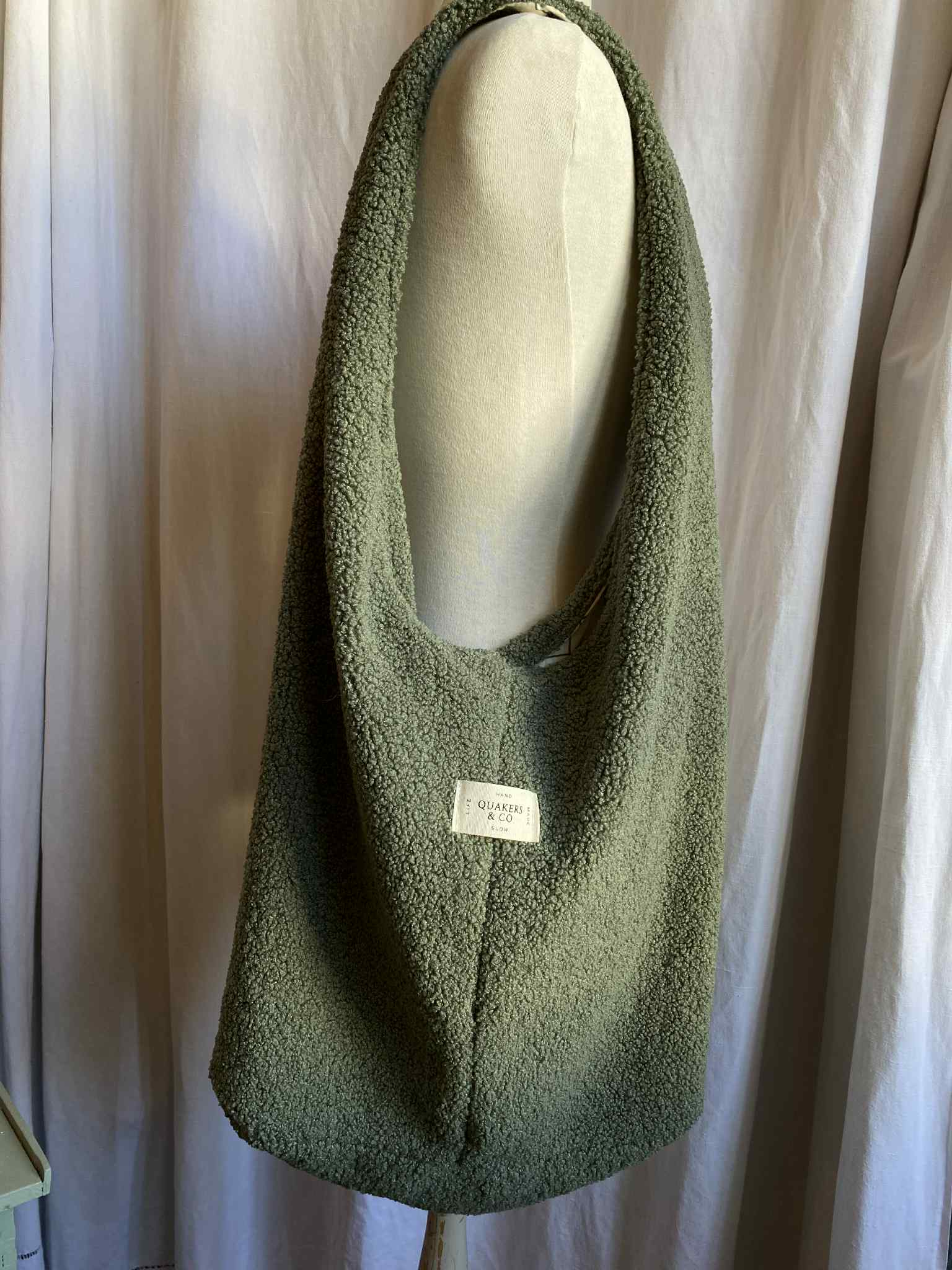 Sac HOBO - kaki - SOLDES